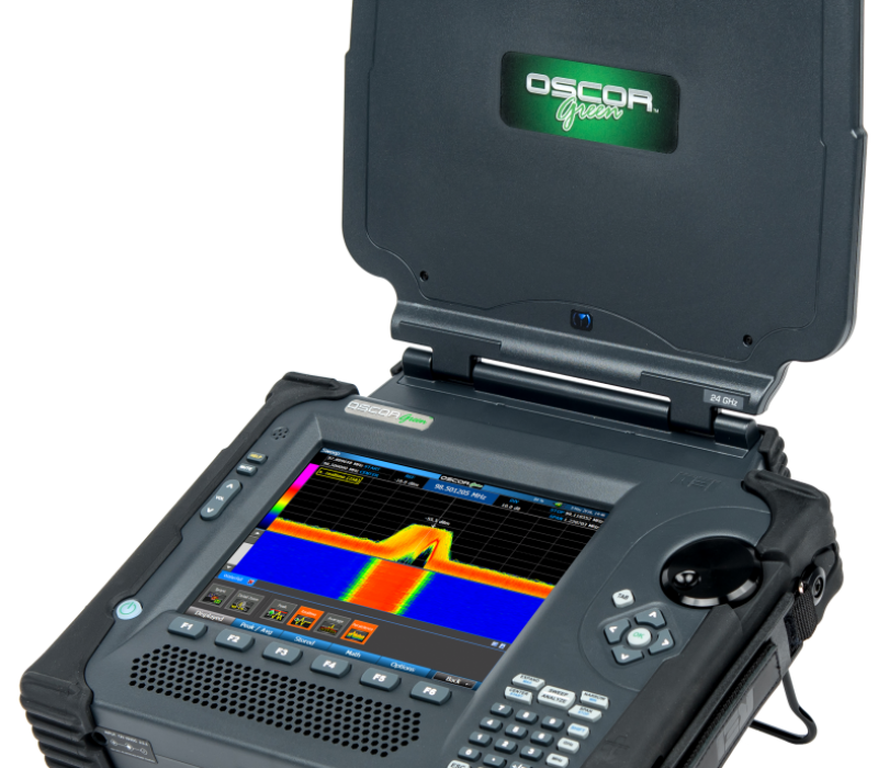 OSCOR Green Spectrum Analyzer Right Perspective
