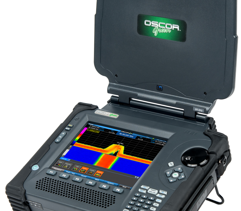 OSCOR Green Spectrum Analyzer Right Perspective OSCOR Green Spectrum Analyzer Right Perspective