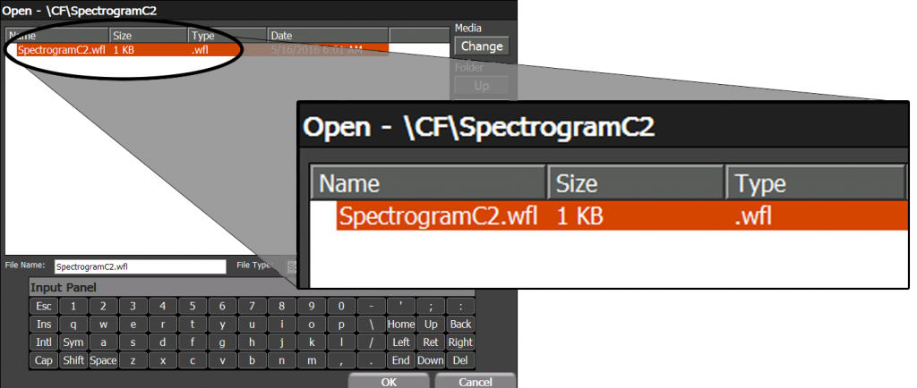 OSCOR Spectrogram File Structure