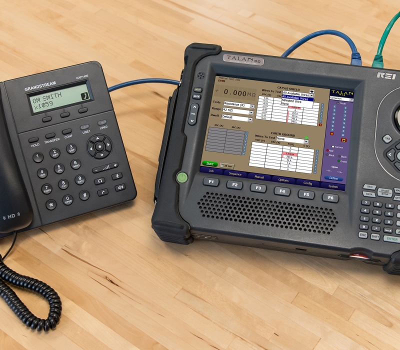 TALAN 3.0 Telephone and Line Analyzer Resistance Testing TALAN 3.0 Telephone and Line Analyzer Resistance Testing