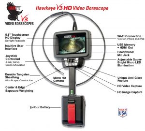 Hawkeye v3 Borescope