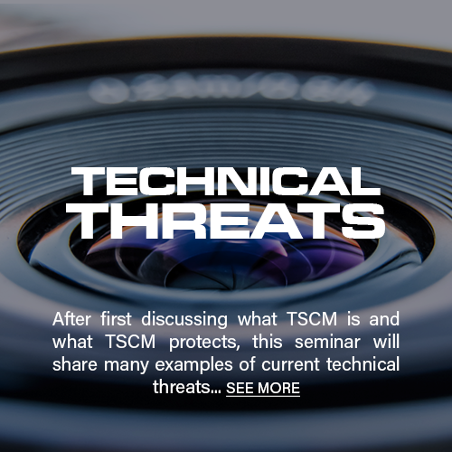 Technical Threats Seminar