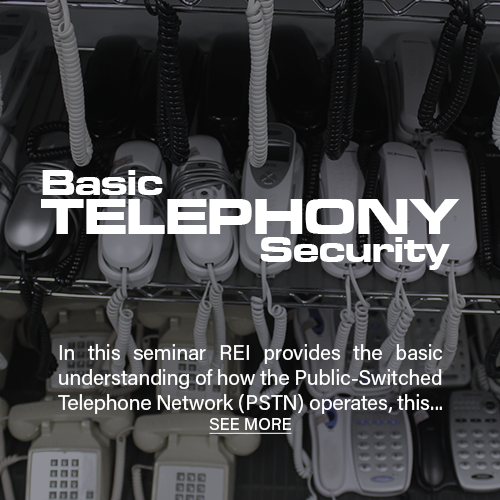 Telephony Security Seminar